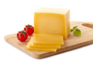 Käse auf Brett